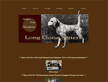 Tablet Screenshot of longgonesetters.com